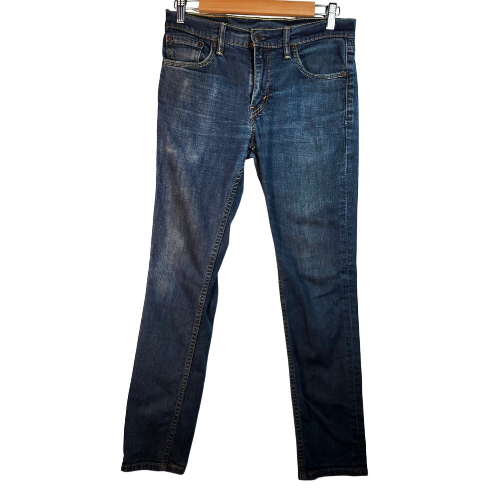 Men's Levis 511's Slim Fit Medium Wash Jeans Size W30 L30